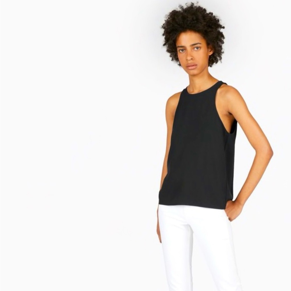 Everlane Japanese GoWeave High Neck Tank Size 8